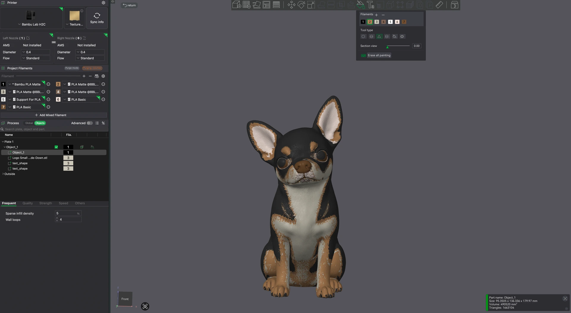 3D Model in slicer